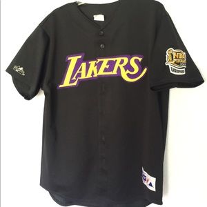 Majestic L.A. Lakers Jersey (baseball style)
